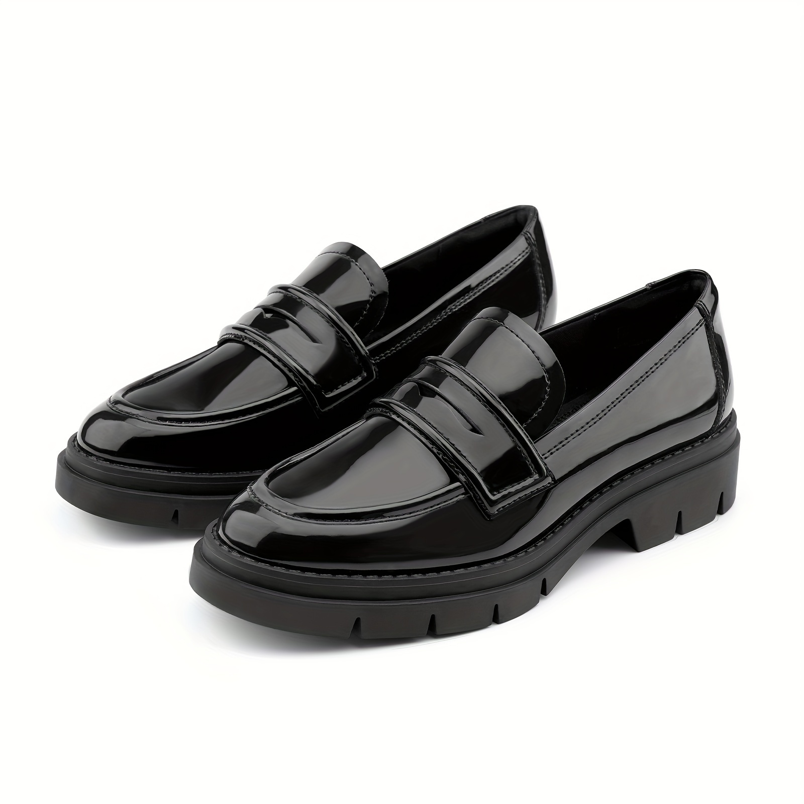 women chunky loafers jenn ardor slip walking details 5