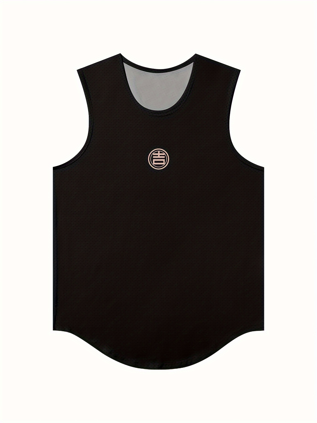 Summer Man No Sleeve Breathable Tank Top Sport Vest Outdoor Beach Sports Vest Chinese Talisman Animal Design Good Luck Animal details 3